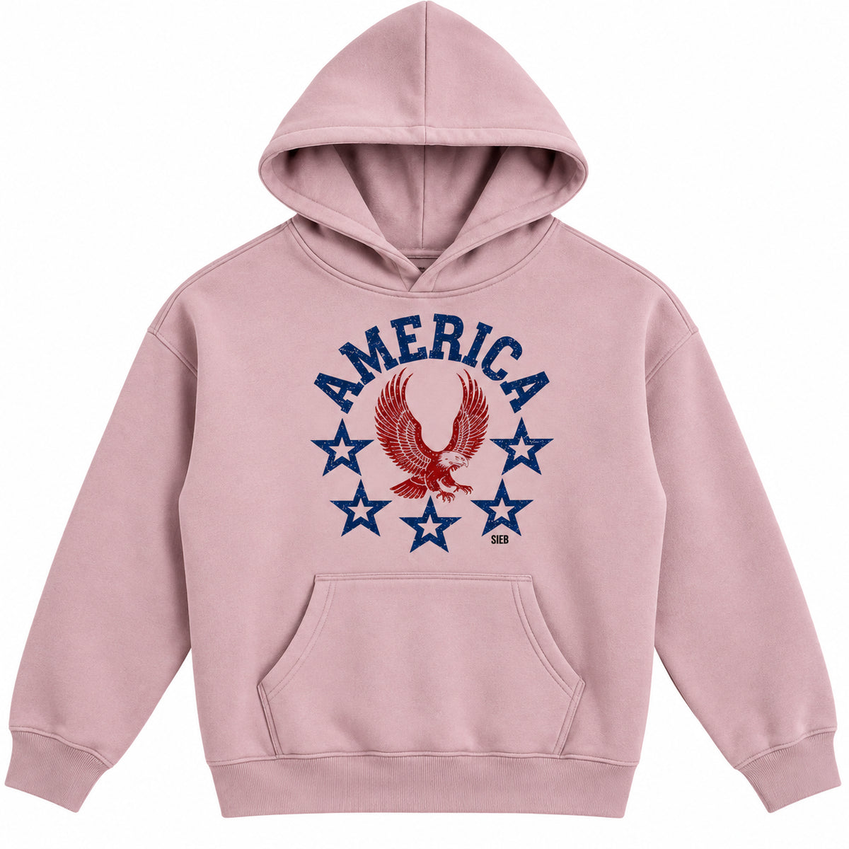 SIEB Oversize AMERICAN Hoodie