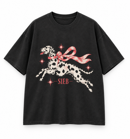 SIEB DALAMA DOG Loose Drop Shoulder T-Shirt