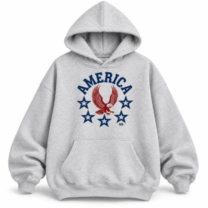 SIEB Oversize AMERICAN Hoodie